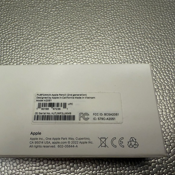 Apple Pencil (2nd Generation) Open Box- A2051 White - Picture 2 of 3